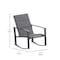 Flash Furniture Black 3-Piece Rocking Chair and Side Table Set FV-FSC-2315-BLK-GG - alternate 2
